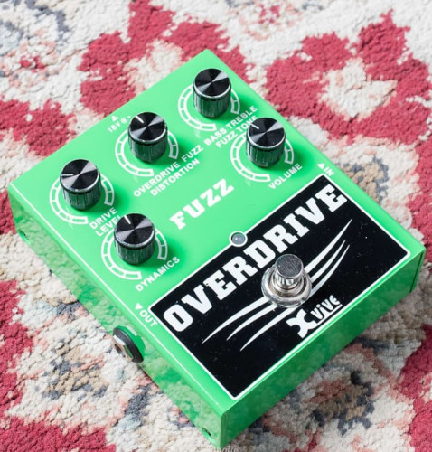 Pedal XVIVE W2 Overdrive/Fuzz