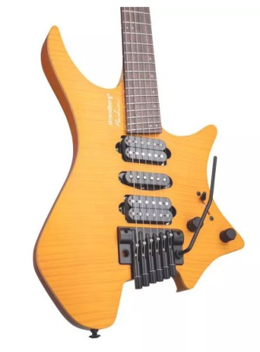 Guitare électrique STRANDBERG Boden Fusion NX 6 Ambre Jaune