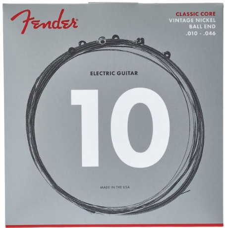 Cordes FENDER Classic Core Nckl 155R 10-46 - Guitare électrique