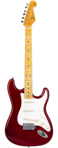 Guitare électrique SX ST57 Strato Candy Apple Red