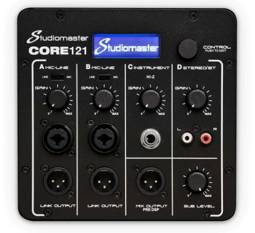 STUDIOMASTER CORE 121 12" Sub Active compact array system