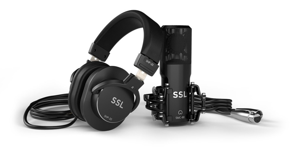 Interface SOLID STATE LOGIC - RSL SSL2 Recording Pack USB-C, micrófono y auriculares