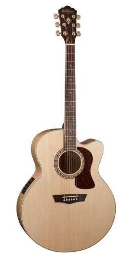 Guitarra Electroacústica WASHBURN HJ40SCE Heritage Natural