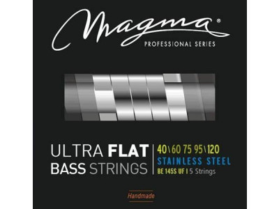 Cordes MAGMA BE145SUF 40-120 basse électrique 5 cordes Ultra Flat