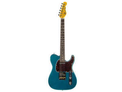 Guitarra eléctrica G&L Tribute Asat Classic Emerald Blue