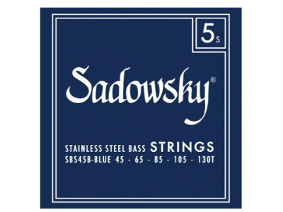 Cuerdas bajo SADOWSKY SS Blue Label 5c 45-130T