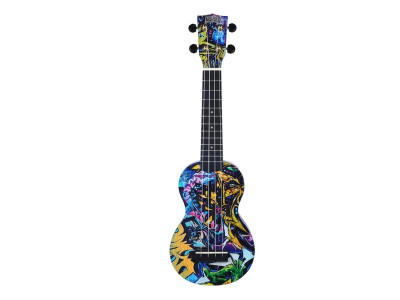 Ukelele MAHALO MA1GR Soprano Grafitti