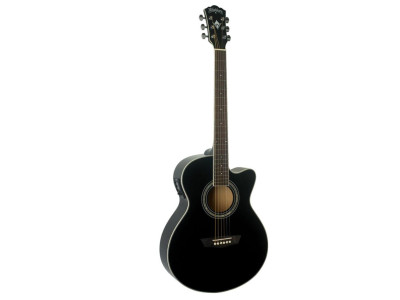 Guitarra electroacústica WASHBURN EA12 Black