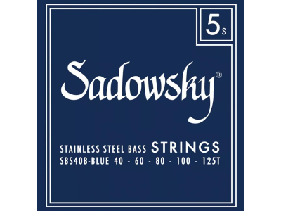 Cordes SADOWSKY baix 5 cordes 40-125T SBS40B 5s