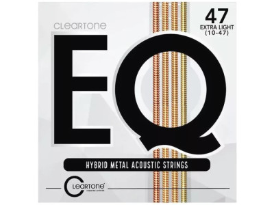 Cuerdas CLEARTONE EQ 10-47 Acoustic Strings Hybrid Metal Extra Light