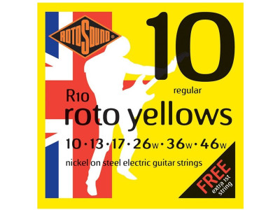 Cuerdas guitarra eléctrica ROTOSOUND R10R 10-46