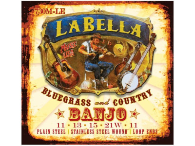 Cuerdas LA BELLA 730M-BE - Banjo 5cd