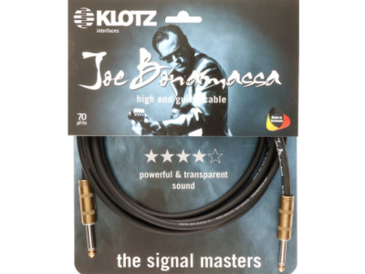 Câble KLOTZ Joe Bonamassa Signature 3m JBPP030 Gold