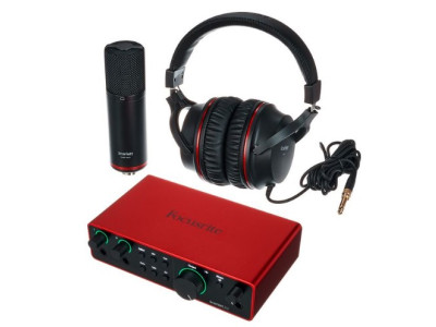 Pack FOCUSRITE Scarlett 2i2 Studio 4th Gen.