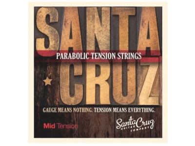 Cuerdas SANTA CRUZ Parabolic Tension Strings – Mid Tension