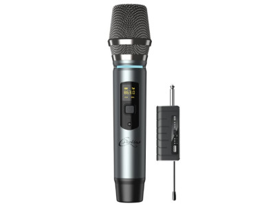 Micrófono inalámbrico PERKINS UHF con receptor - MIC-PRO-HF