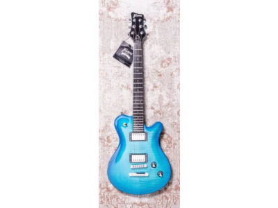 Guitare électrique FRAMUS D-Series Panthera Supreme – Ocean Blue Burst Transparent