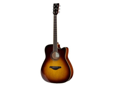 Guitarra electroacústica YAMAHA FGC-TA Brown Sunburst