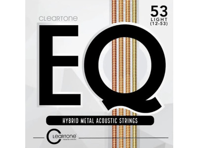 Cuerdas CLEARTONE EQ 12-53 Acoustic Strings Hybrid Metal Extra Light