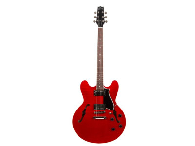 Guitare électrique HERITAGE Standard H-535 Semi-Hollow Trans Cherry