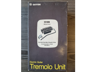 Tremolo GOTOH VS100N Honed Cosmo Black Guitare électrique