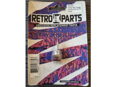 RETRO PARTS 3-Way Mini Toggle RP192N