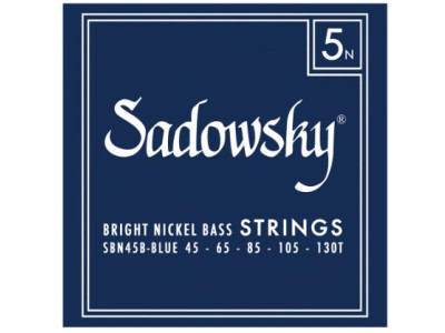 Cuerdas bajo SADOWSKY NI Blue Label 5c 45-130T