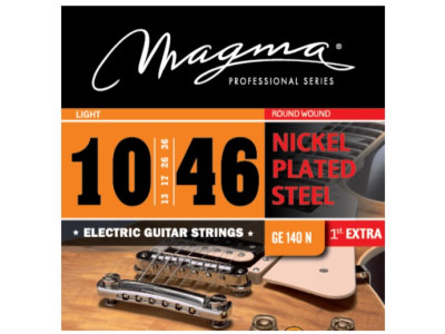 Cuerdas guitarra eléctrica MAGMA GE140N