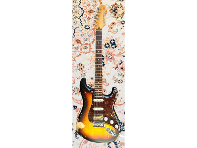 Guitarra eléctrica VINTAGE V6 HSS Icon Aged Gloss Relic - Sunset Sunburst