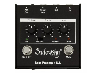 Pédale SADOWSKY SBP-1 Bass Preamp DI