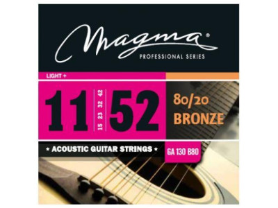 Cordes MAGMA 11-52 GA130P de guitare acoustique
