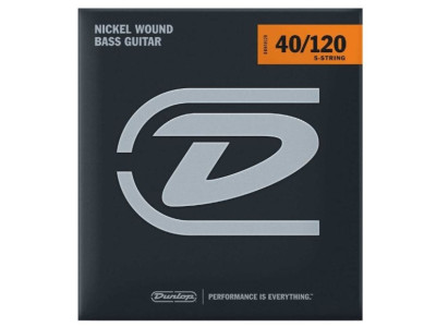 Cuerdas DUNLOP DBN40120 Nickel Wound 40-120