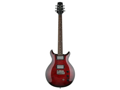 Guitare électrique HAMER Archtop - Dark Cherry Burst