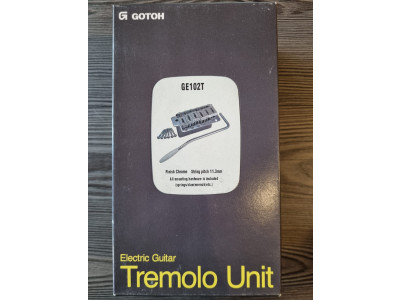 Tremolo GOTOH GE102T Chrome Guitarra elèctrica