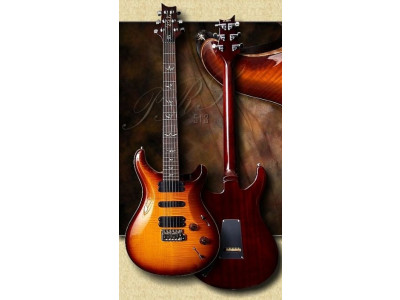 Guitarra elèctrica PRS 513 Maple Flamed Sunburst