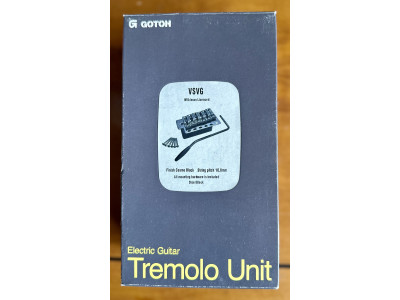 Tremolo GOTOH VSVG Cosmo Black Guitarra eléctrica