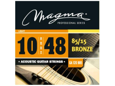 Cuerdas MAGMA 10-48 Acustic Guitars Bronze 85/15