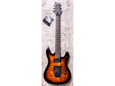 Guitare électrique FRAMUS D-Series Diablo Progressive X / BH / Antique Tobacco Trans HP