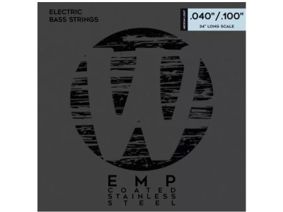 Cordes de basse WARWICK EMP – 4 cordes, Medium Light, acier inoxydable .040-.100