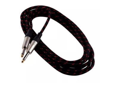 Cable de instrumento ROCKCABLE – 6m, Black Tweed - RCL30206 TC C/BLACK