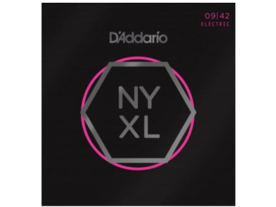 Cordes D'ADDARIO NYXL 09-42 guitare électrique