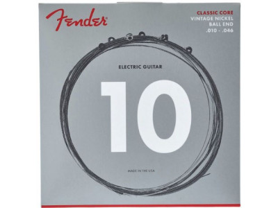 Cordes FENDER Classic Core Nckl 155R 10-46 - Guitare électrique