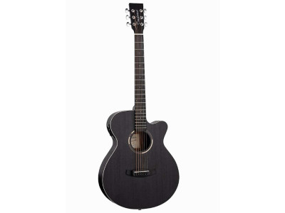 Guitarra electroacústica TANGLEWOOD Black Bird Super Folk Cutaway TWBB-SFCE