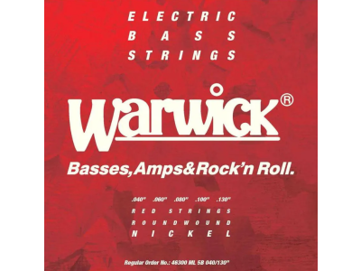 Cuerdas WARWICK Bajo 5 cuerdas 40 - 130 46300