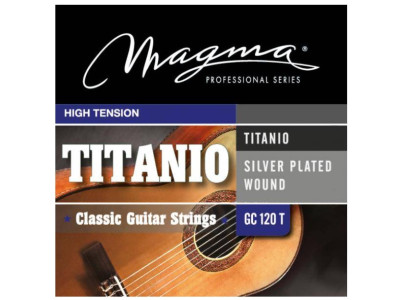 Cordes MAGMA GC120T / Titanium High tension - guitare classique