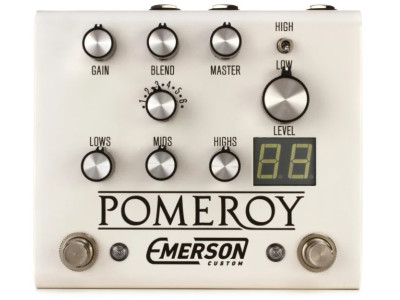Pédale EMERSON Custom Pomeroy (blanc)