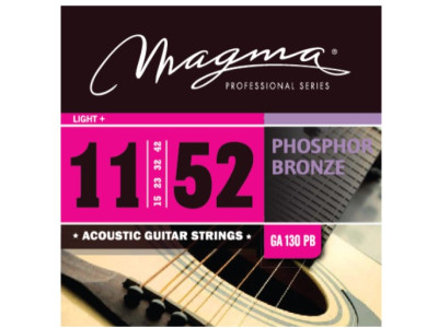 Cuerdas MAGMA 11-52 Acustic Guitars Phosphor Bronze GA130PB